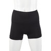 Seamless highwaist boyleg shorts with light support, black
