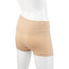 Seamless highwaist boyleg shorts with light support, beige - 2