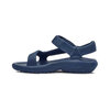 Kids' rubber sandals with velcro closure - Navy, size 2 - 3