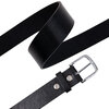 Men's casual genuine leather belt with pin buckle - 2