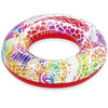 Inflatable vinyl pool float - 36" Pink ring - 3