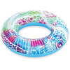 Inflatable vinyl pool float - 36" Blue ring - 8