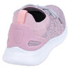 Mesh knit slip-on sneaker with laces - Pink - 4