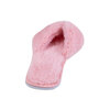 Faux fur flip flop slippers - Pink - 4
