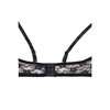 Plunging lace push-up demi bra set, black - Plus Size - 4