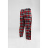 Yves Martin - Flannel sleep pants, red plaid - Plus Size - 2