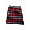 Yves Martin - Flannel sleep pants, red plaid - Plus Size - 3