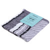 DOLCE Collection - Textured stripes cotton facecloth - 3