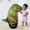 Inflatable dinosaur bopping bag, Tyrannosaurus - 2