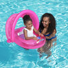 Inflatable baby float with shade - 5
