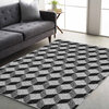 FUN PACK Collection - Tumbling Blocks rug, 4'x5' - 2