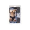 Yves Martin - Men's solid bikini briefs, pk of 3 - Plus Size