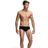 Yves Martin - Men's solid bikini briefs, pk of 3 - Plus Size - 4