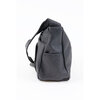 Triple zipper pocket medium crossbody bag - Black - 3