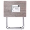 MDF grey large folding table - 4