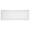 White body pillow, 20"x42"