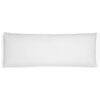 Oreiller de corps blanc, 20"x42"