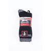 Slazenger - Top stripe asst. color cotton boots socks - 3 pairs