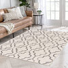 CAMEO Collection - Dillon rug, white, 4'x6' - 2