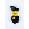 Heavy Duty - Comfortable & hardwearing worker's socks, 3 pairs - Black