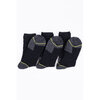 Heavy Duty - Comfortable & hardwearing worker's socks, 3 pairs - Black - 2