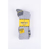 Heavy Duty - Comfortable & hardwearing worker's socks, 3 pairs - Grey