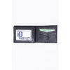 Leather RFID bifold wallet with side-flip wing and ID window - 3