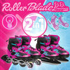 Rugged Racers - Kids adjustable, convertible rollerblades & ice skates - Small - 6