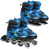 Rugged Racers - Kids adjustable, convertible rollerblades & ice skates - Medium