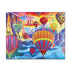Diamond painting canvas art kit, 16"x20" - Hot air balloons - 3