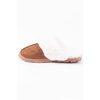 Kensie - Boxed faux fur slide slippers - Cognac - 4
