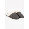 Men's sherpa lined mule slippers - 2
