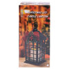 LED Christmas decoration lantern, with faux candle, classic black - 2
