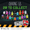 Among Us - Series 1 Crewmates, collectible stamper figures deluxe box, pk. of 8 - 4