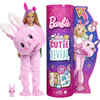 Mattel - Barbie - Cutie Reveal doll in bunny plush costume & mini pet