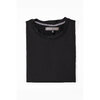 Short sleeve jersey knit shirt for men - Black - Plus Size - 2