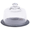 Anchor Hocking - Slate serving tray with dome - 2