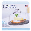 Anchor Hocking - Slate serving tray with dome - 3