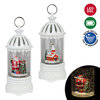 Danson - Light-up Christmas lantern with spinning water - Santa Claus - 2