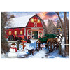 Eurographics - Puzzle, Christmas Barn in tin box, 550 pcs - 2