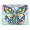 Diamond painting canvas art kit, 12"x16" - Butterfly - 3