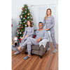 Ens. de pyjamas assortis pour la famille en flanelle - Flocons de neige