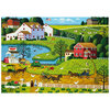 Buffalo Games - Puzzle, Charles Wysocki, Jolly Hills Farm, 1000 pcs - 2