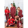 Matching family flannel PJ set - Christmas plaid