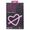 Heart with arrow LED neon sign - 3
