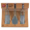 Tablecraft - Set of 3 resealable, recycled glass bottles with swing top stoppers - 2