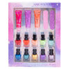 Kozmic Colours - Nail polish set with boonus nail files & lip gloss
