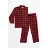 Matching family flannel PJ set - Christmas plaid - 2