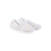 Knit slippers with sherpa lining - 2