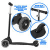 Rugged Racers - Kids scooter with adjustable height and LED wheels - 6